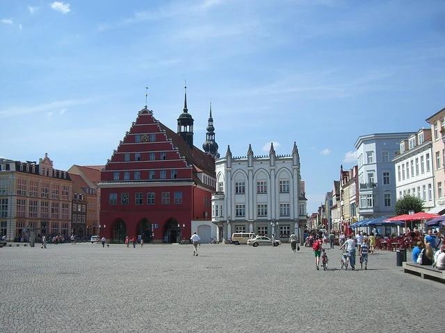 Marktplatz in Greifswald